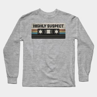 Highly Suspect Mix Tape Long Sleeve T-Shirt